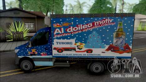 Mercedes-Benz Sprinter 2020 Tuborg Christmas para GTA San Andreas