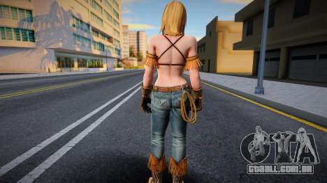 Dead Or Alive 5 - Tina Armstrong (Costume 1) 5 para GTA San Andreas