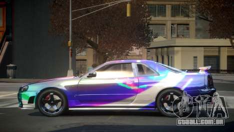 Nissan Skyline R34 GS-U S9 para GTA 4