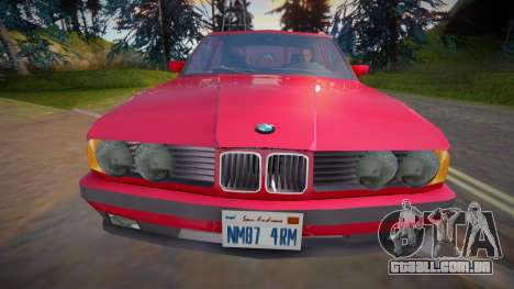 BMW E34 (Low Poly) para GTA San Andreas
