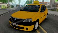 Dacia Logan 2004 Taxi para GTA San Andreas