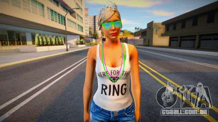 GTA Online Outfit Casino and Resort Lauren para GTA San Andreas