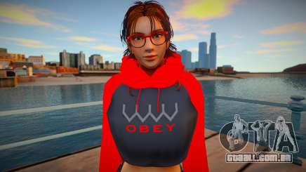 Julia Chang Casual V1 DLC Los Santos Tuners para GTA San Andreas