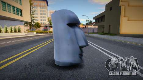 Moyai-Moai Emoji para GTA San Andreas