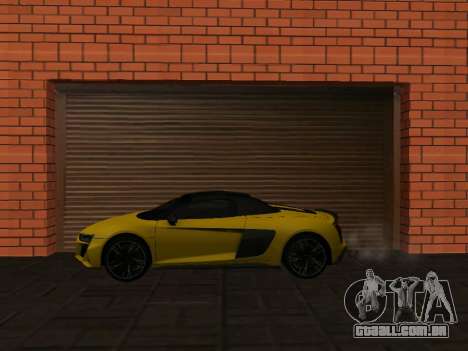 Audi R8 Spyder 2020 para GTA San Andreas