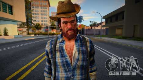 Bill (from RDR2) para GTA San Andreas