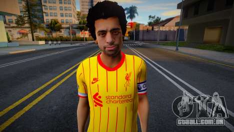 [PES21] Mohamed Salah in Liverpool 2021-22 v3 para GTA San Andreas