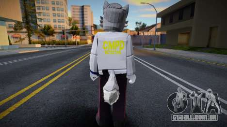 Roblox Detective Wolf (JohnnySilverPaw) para GTA San Andreas