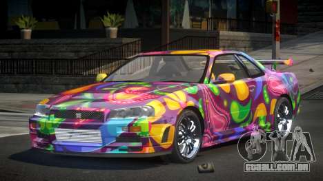 Nissan Skyline R34 J-Style S8 para GTA 4