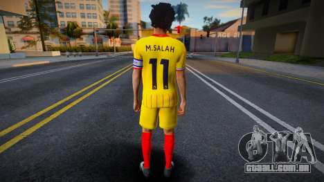 [PES21] Mohamed Salah in Liverpool 2021-22 v3 para GTA San Andreas