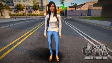 Monki Casual with Bag para GTA San Andreas