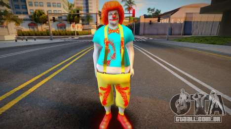 Handsome Eyes Killer Clown para GTA San Andreas