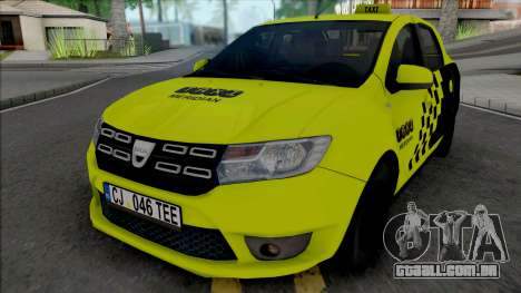 Dacia Logan 2020 Taxi para GTA San Andreas