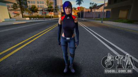 Jill Combat Meshmod 2 para GTA San Andreas