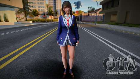 DOAXVV Nanami - Autumn School Wear 1 para GTA San Andreas