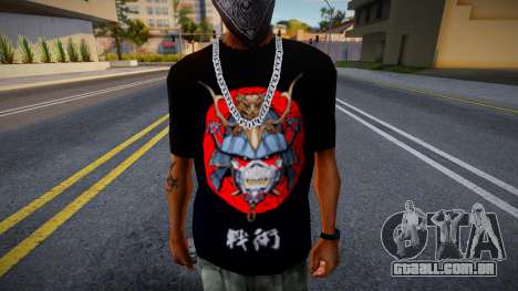 Senjutsu Iron Maiden T Shirt para GTA San Andreas