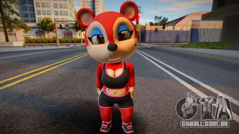New Model Animal Crossing Fan Charater para GTA San Andreas