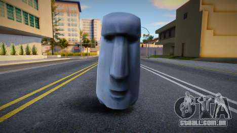 Moyai-Moai Emoji para GTA San Andreas