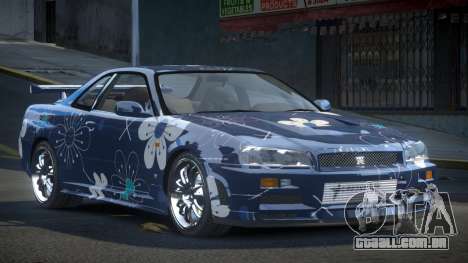 Nissan Skyline R34 J-Style S10 para GTA 4