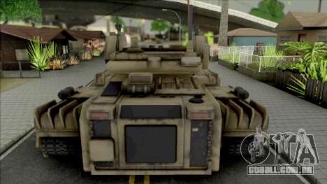 FT101 Main Battle Tank para GTA San Andreas