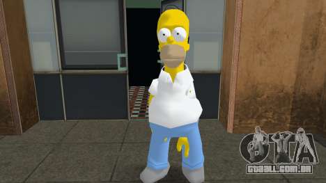 Homer Simpson para GTA Vice City