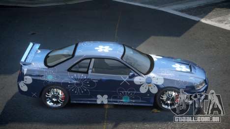 Nissan Skyline R34 J-Style S10 para GTA 4