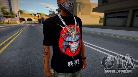 Senjutsu Iron Maiden T Shirt para GTA San Andreas