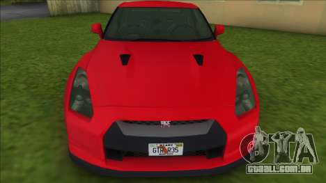 Nissan GT-R R35 10 (Stock) para GTA Vice City