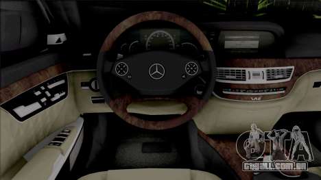 Mercedes-Benz S65 AMG W221 (34 AEM 43) para GTA San Andreas