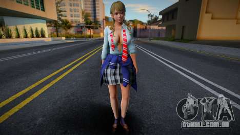 DOAXVV Monica Spring School Wear para GTA San Andreas