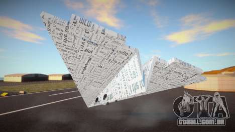 MRT Paper Plane para GTA San Andreas