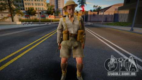 Call of Duty 2 British Soldiers 5 para GTA San Andreas