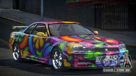 Nissan Skyline R34 J-Style S8 para GTA 4