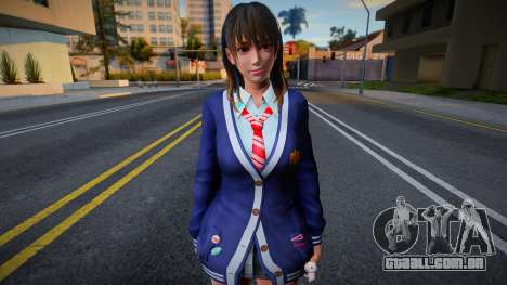 DOAXVV Nanami - Autumn School Wear 1 para GTA San Andreas