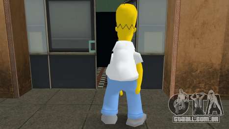 Homer Simpson para GTA Vice City