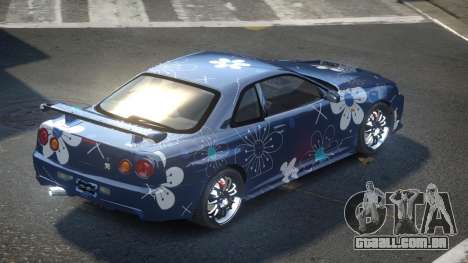 Nissan Skyline R34 J-Style S10 para GTA 4