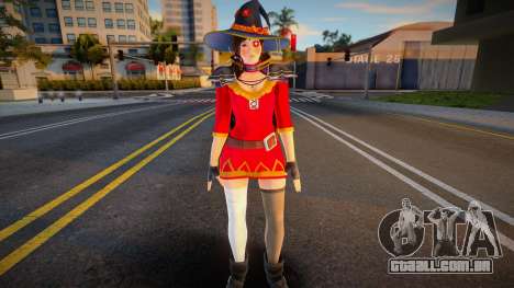 Kokoro Cosplay: Megumin from Konosuba para GTA San Andreas