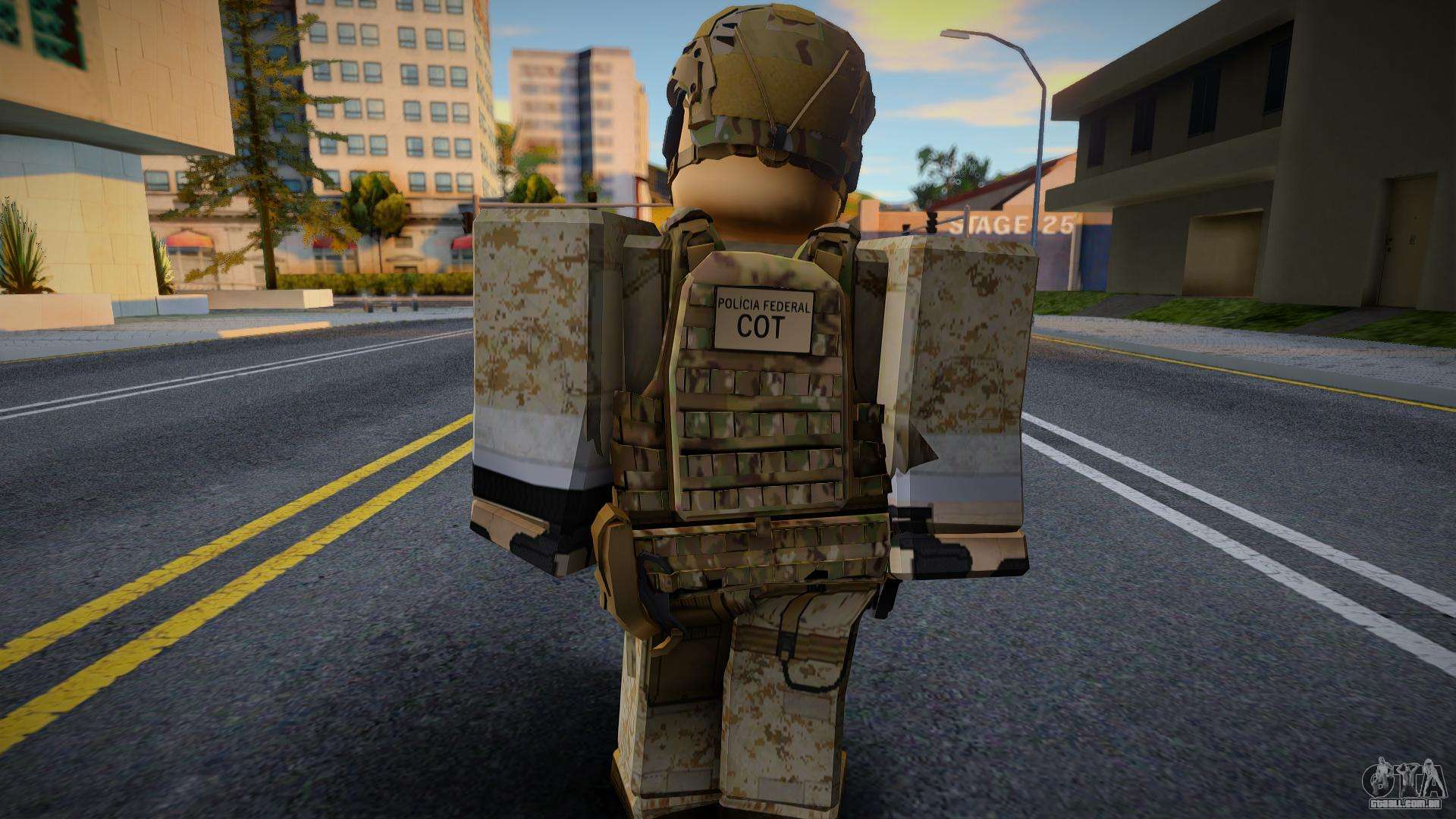 Roblox Skin (army) para GTA San Andreas