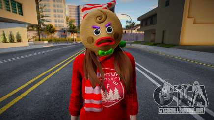 Garota com roupas de Ano Novo 6 para GTA San Andreas