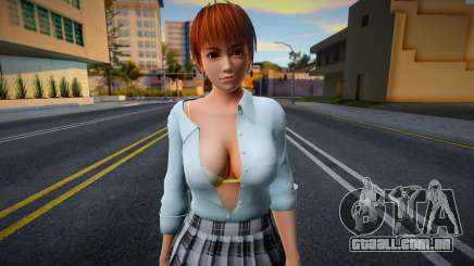DOAXVV Kasumi Spring School Wear 2 para GTA San Andreas