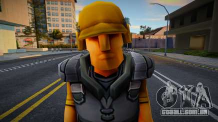 Toon Soldiers (Yellow) para GTA San Andreas