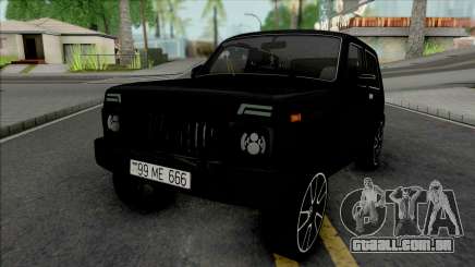 Lada Niva Black para GTA San Andreas