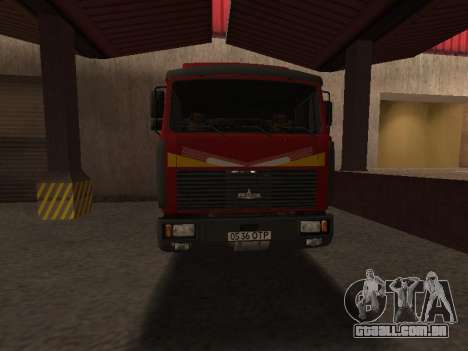 MAZ 64226 do filme Abutres Nas Estradas v1 para GTA San Andreas