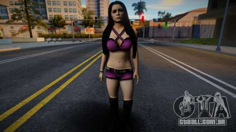 Paige from WWE 2015 para GTA San Andreas