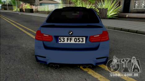 BMW 3-er F30 M Sport para GTA San Andreas