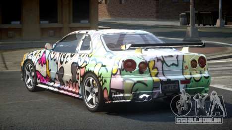 Nissan Skyline R34 ZR S7 para GTA 4