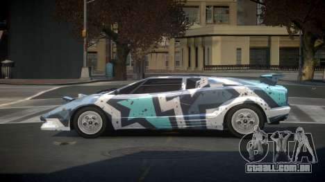 Lamborghini Countach 25th S9 para GTA 4