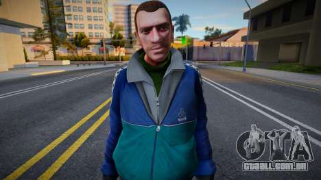 Niko Bellic Custom7 para GTA San Andreas