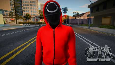 Male Random Guard N1 Squid Game para GTA San Andreas