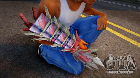 Kotaro Fuma - Gauntlets para GTA San Andreas